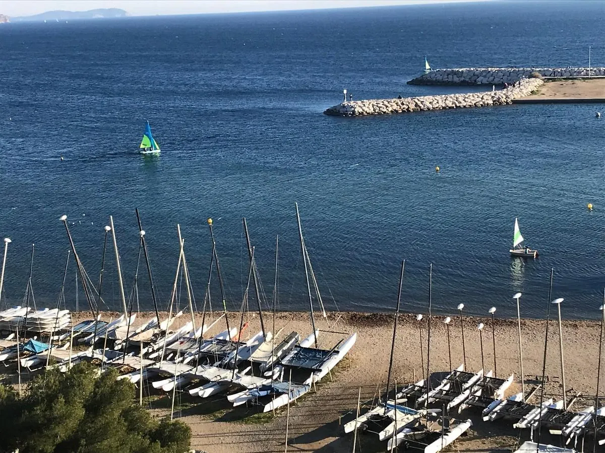 Appartement Grand T2 43m2 plages du Mourillon Toulon France